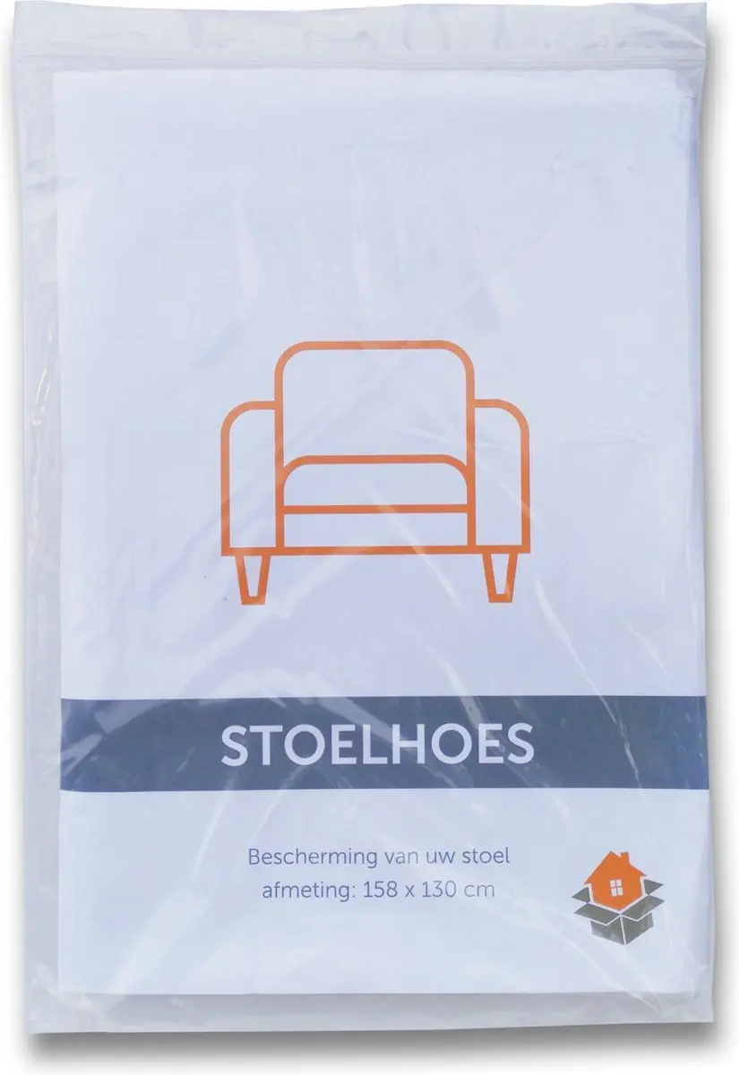 Stoelhoes 158 x 130 cm. 50my. 1 stuk. (015.0231)
