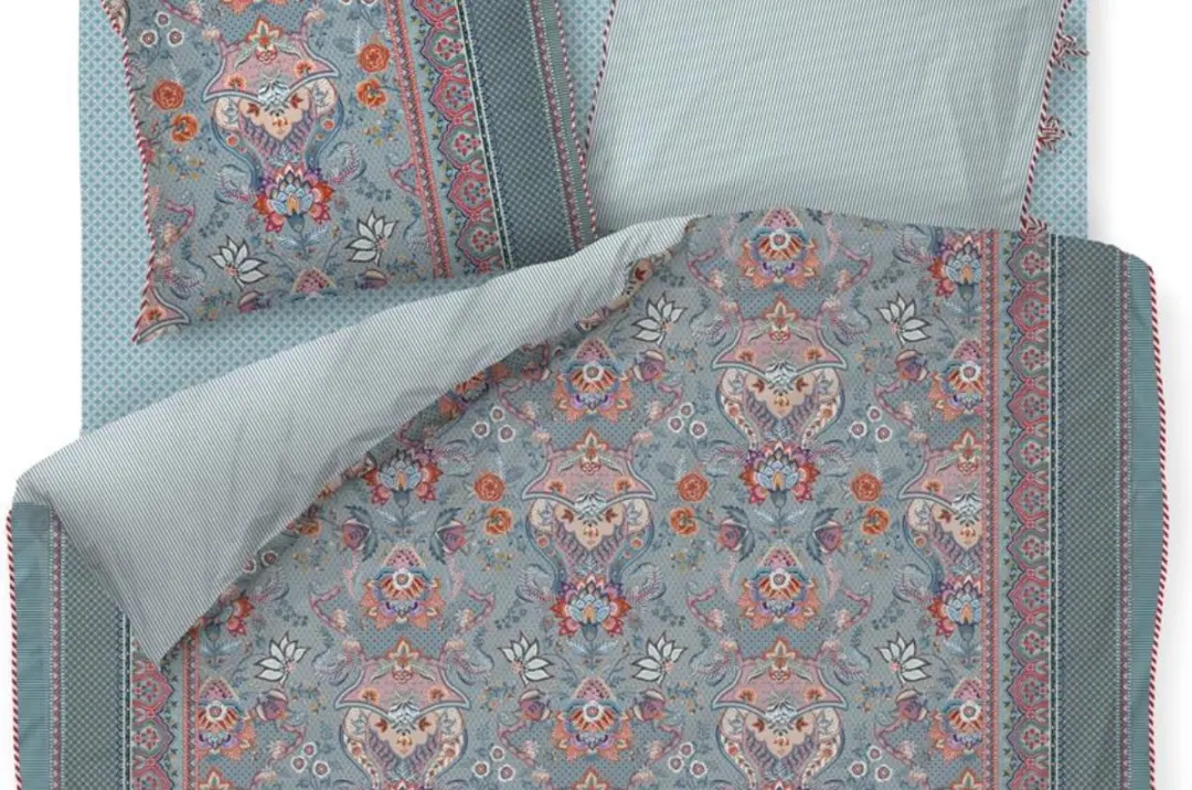 Pip Studio Dekbedovertrek Chintz Festival Blue 1 persoons