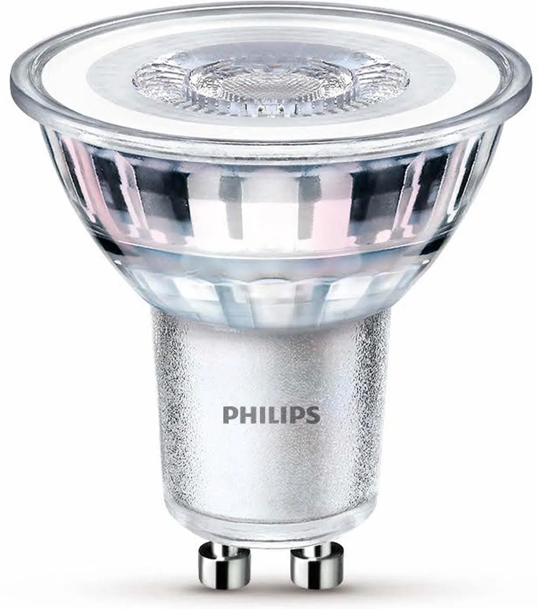 Philips LED Spot GU10 4.6W Koelwit - 2 Stuks