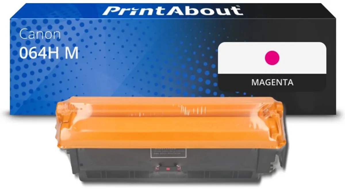 PrintAbout Canon 064H M Toner Magenta - 11.500 pagina's