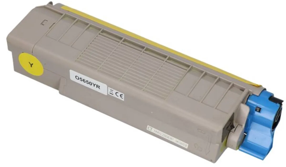 PrintAbout OKI 43872305 Toner Geel - 2.500 Pagina's