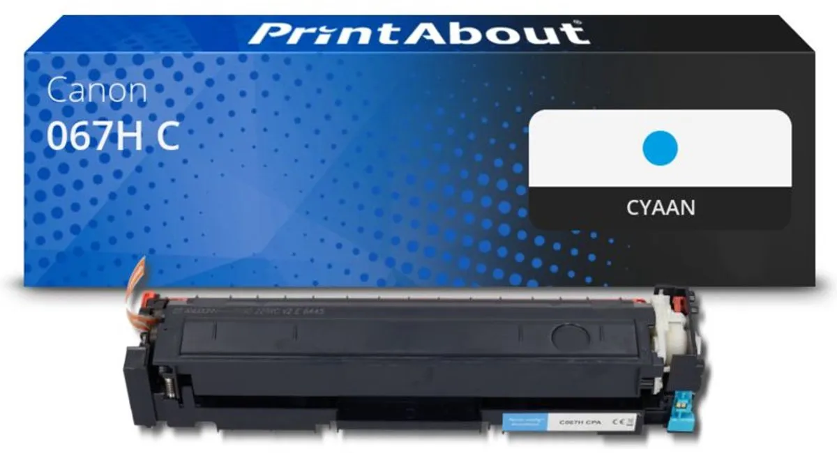 PrintAbout Canon 067H C Toner Cyaan