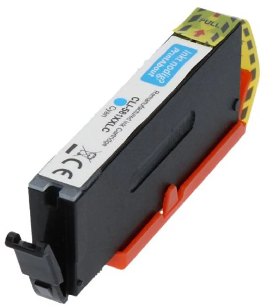 PrintAbout CLI-581XL C Inktcartridge - Cyaan - 1000 pagina's