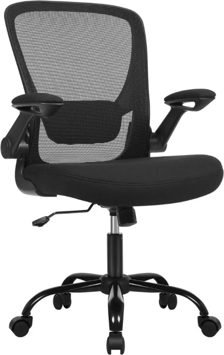 Ergonomische Bureaustoel Met Inklapbare Armleuningen