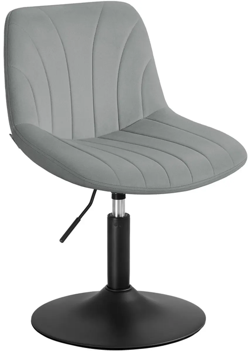 Make-upstoel met rugleuning en draaibare zitting