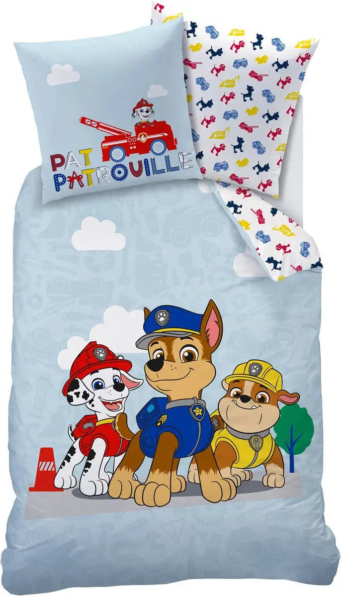 PAW Patrol Dekbedovertrek Patboy