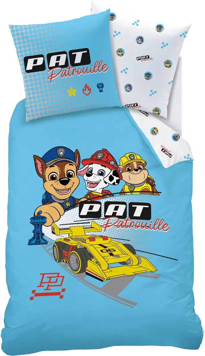 PAW Patrol Dekbedovertrek Car