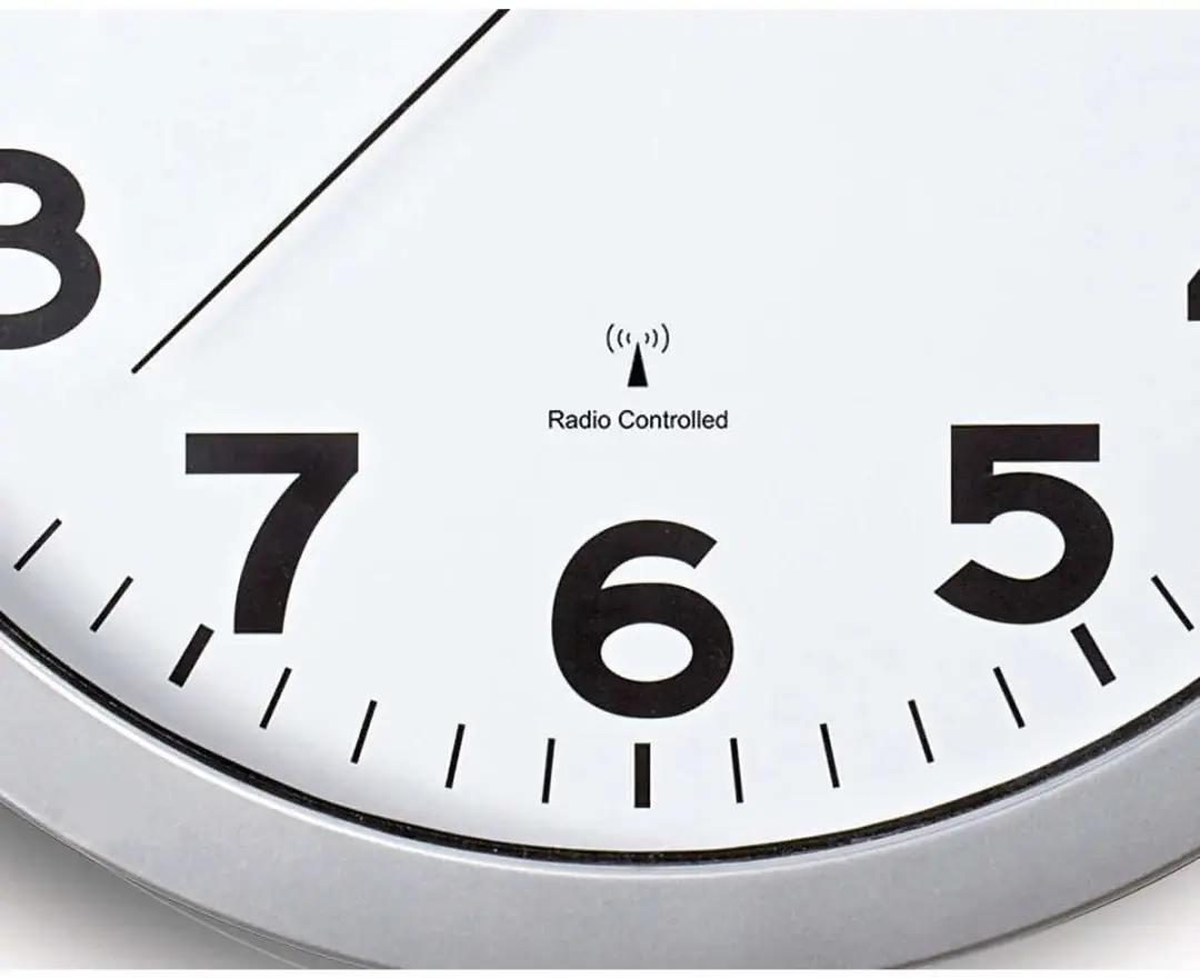 MAULstep Wandklok 35RC - Zilver - Ø35cm - afbeelding 2 van 6