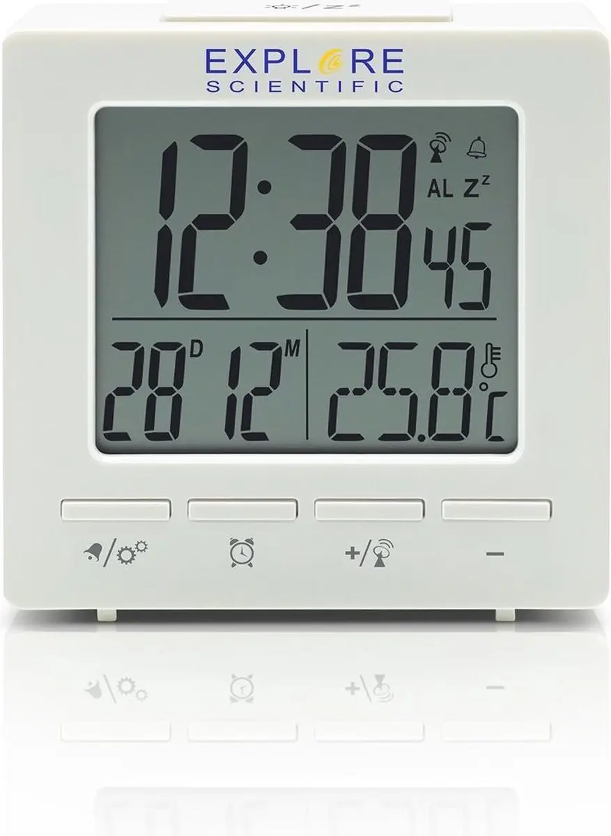 Bresser Mini Wekkerradio Explore Scientific 7,2cm
