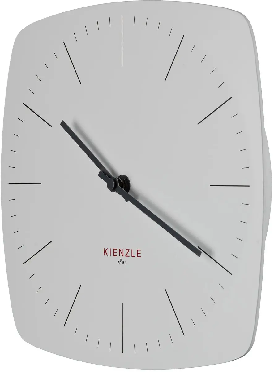 Bresser Kienzle Wandklok DCF - 24,6cm - Wit - afbeelding 5 van 6