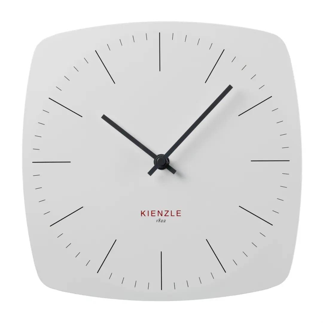 Bresser Kienzle Wandklok DCF - 24,6cm - Wit - afbeelding 2 van 6
