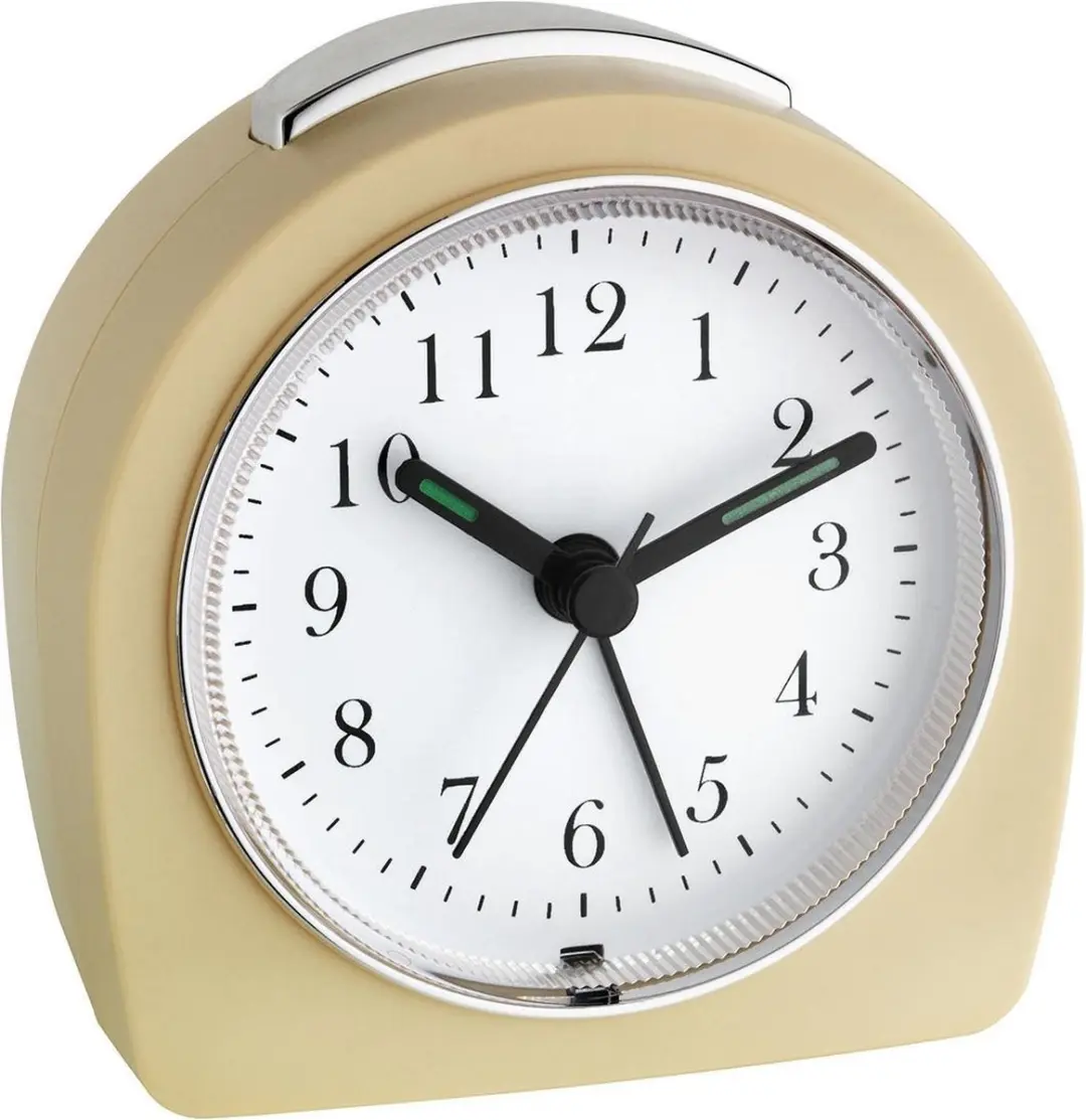 TFA Dostmann 60.1021.09 Wekker - Analoog - Beige