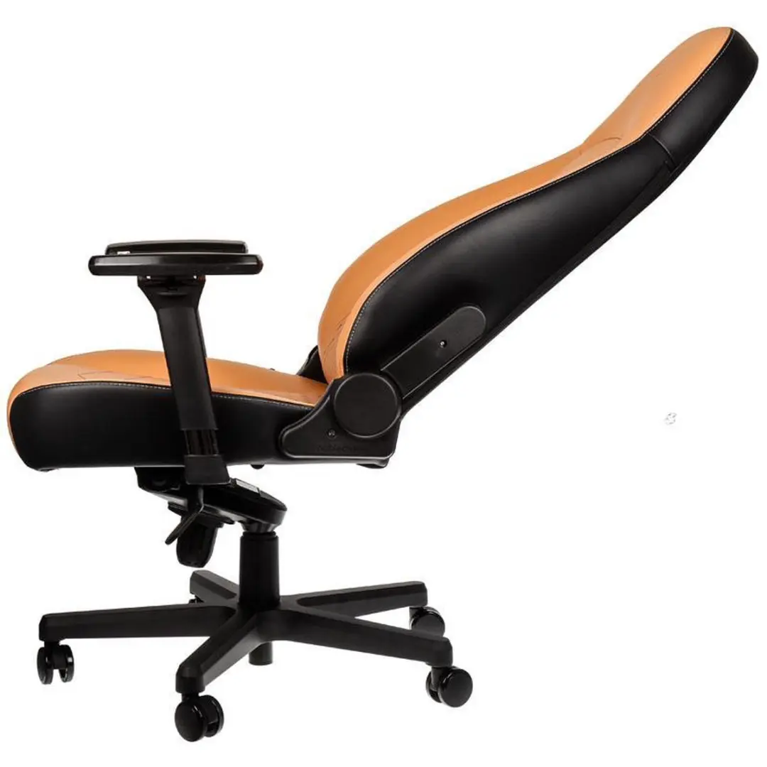 Noblechairs ICON Series Leren Gamestoel - Cognac/Zwart - afbeelding 2 van 6
