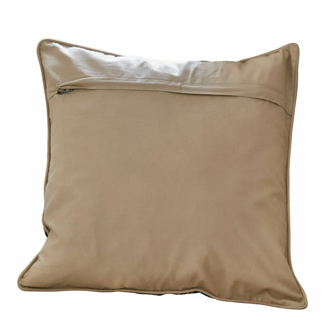 Loberon Kussenhoes Set Ziradayn - 2 Stuks - Zwart/Beige - afbeelding 3 van 4