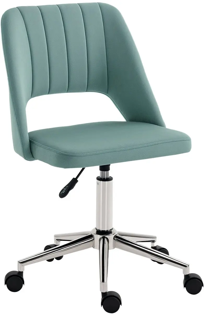 Vinsetto-Bürostuhl-Polyester-49B x 60T x 79-91H cm-Grün