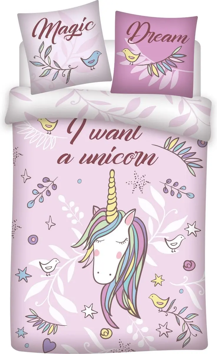 Unicorn Dekbedovertrek Magic Dream