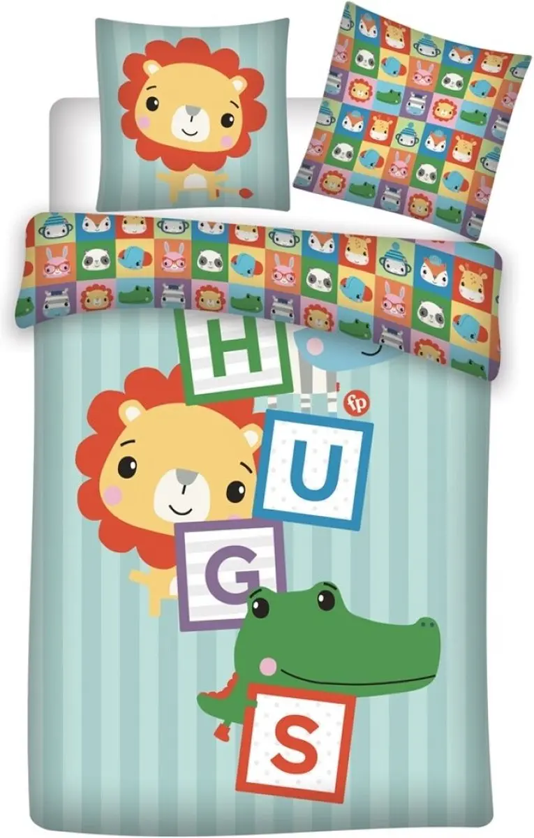 Fisher Price Dekbedovertrek Hugs