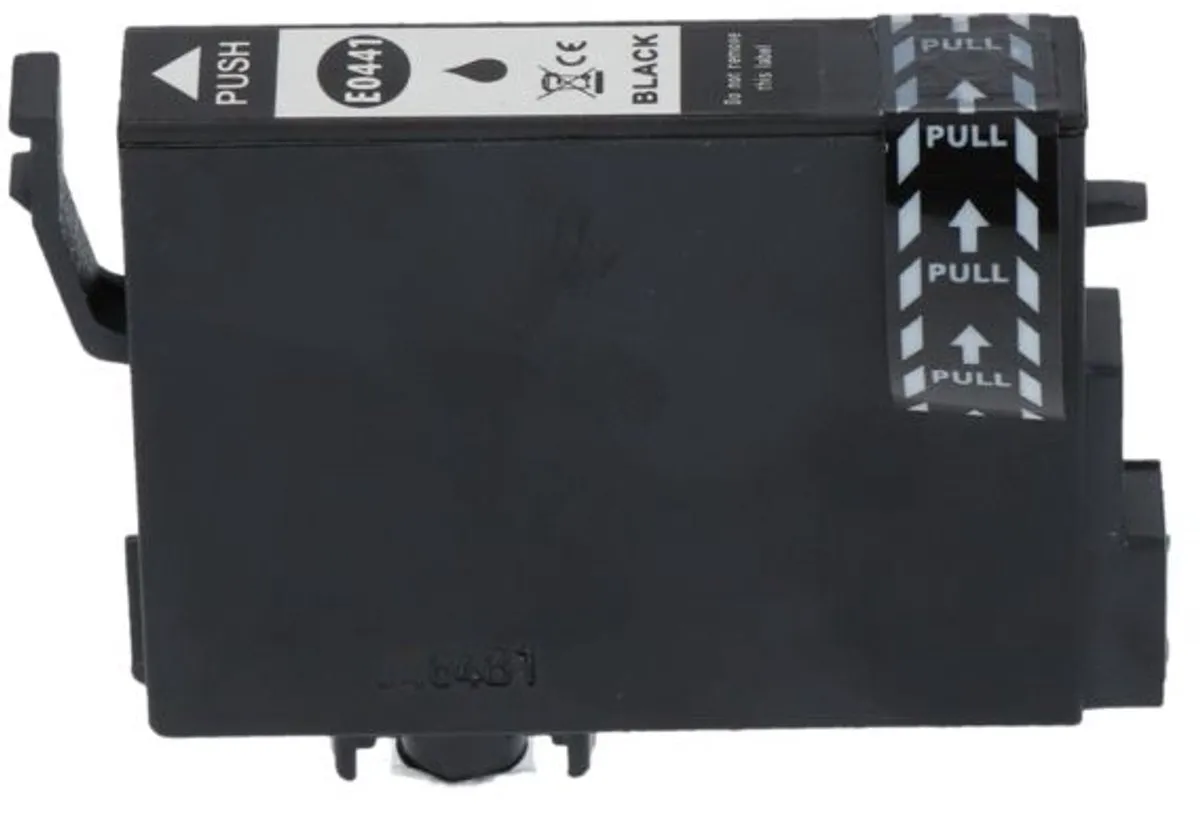 PrintAbout T044 C13T044140 Inktcartridge - Zwart - 17ml - o.a. Epson