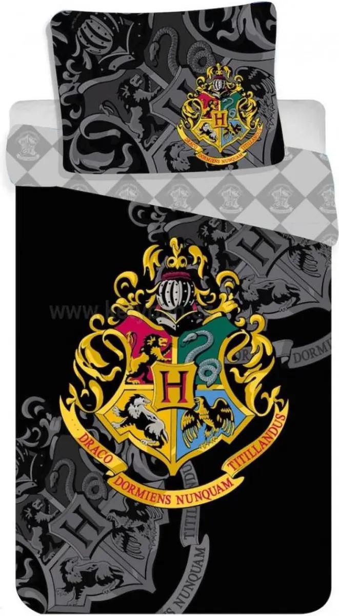 Harry Potter Crest Dekbedovertrek