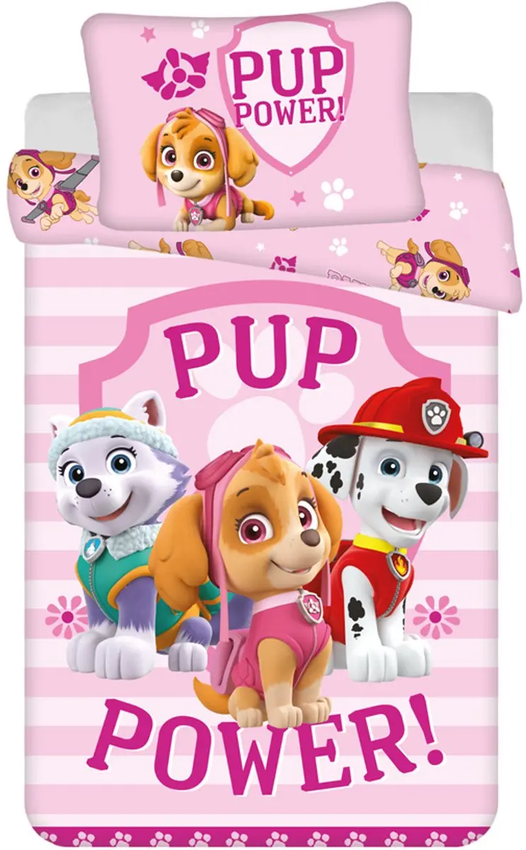 PAW Patrol BABY dekbedovertrek Pup Power
