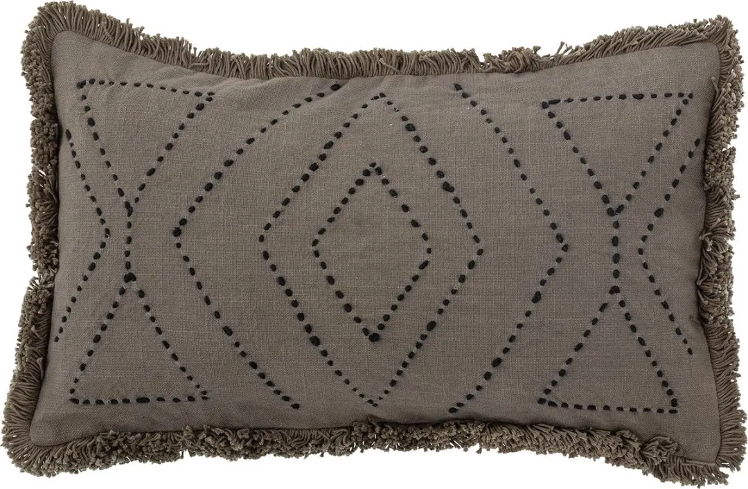 Baloo Cushion, Brown, Cotton