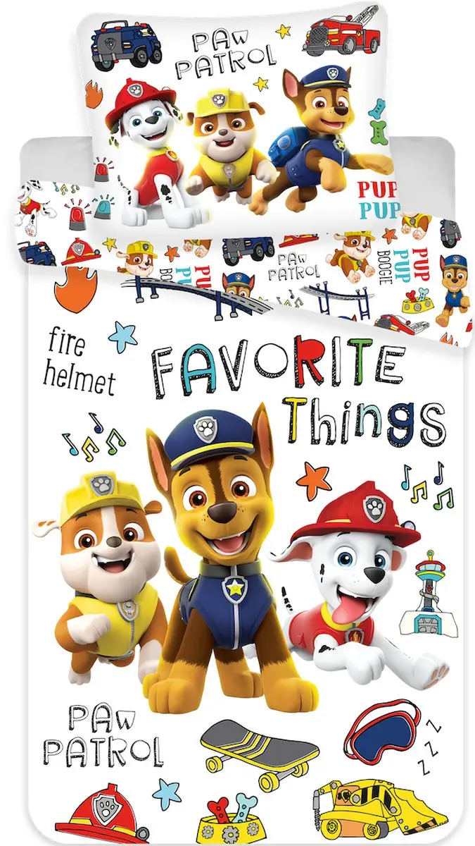 PAW Patrol Dekbedovertrek, Favorite Things