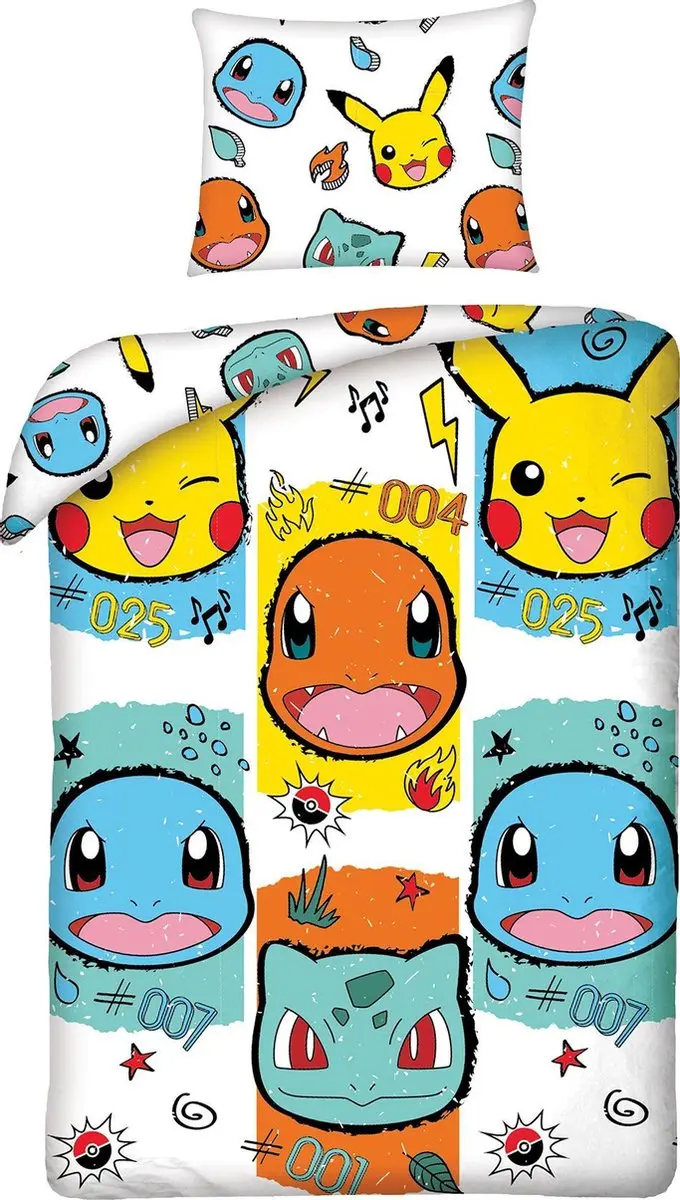Pokémon Dekbedovertrek Starters