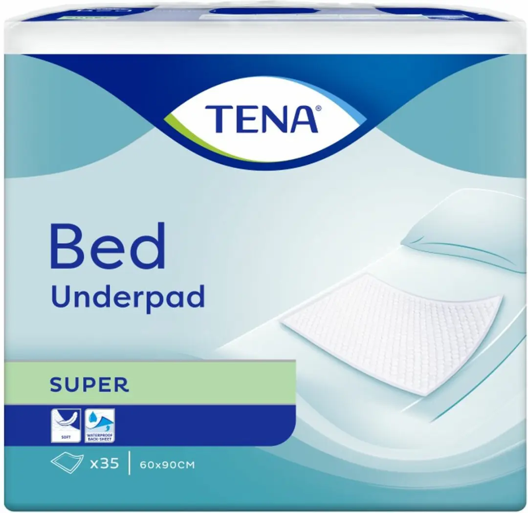 TENA Bed Onderlegger Super 60x90cm - 140 Stuks - afbeelding 2 van 6