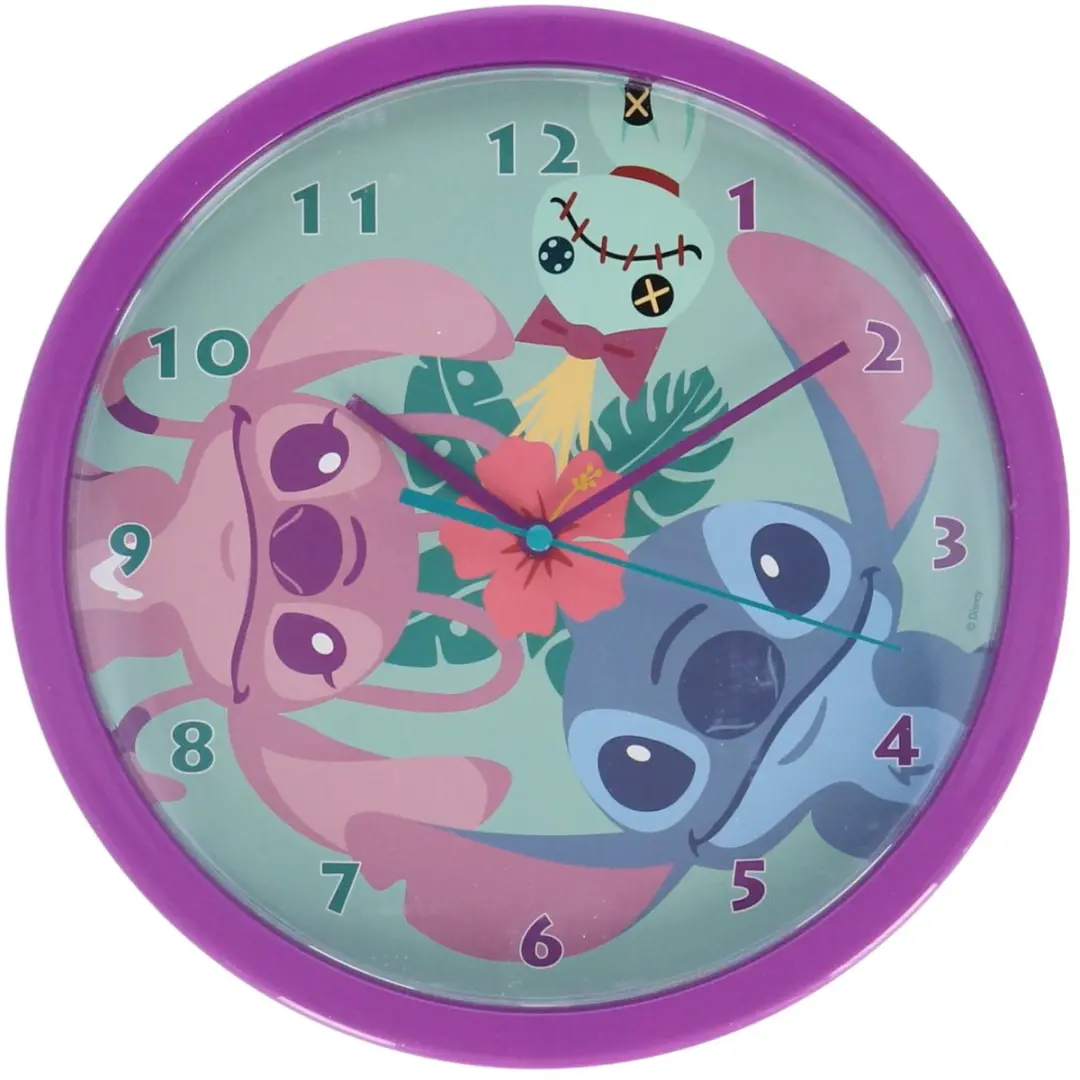 Lilo & Stitch Wandklok 24cm