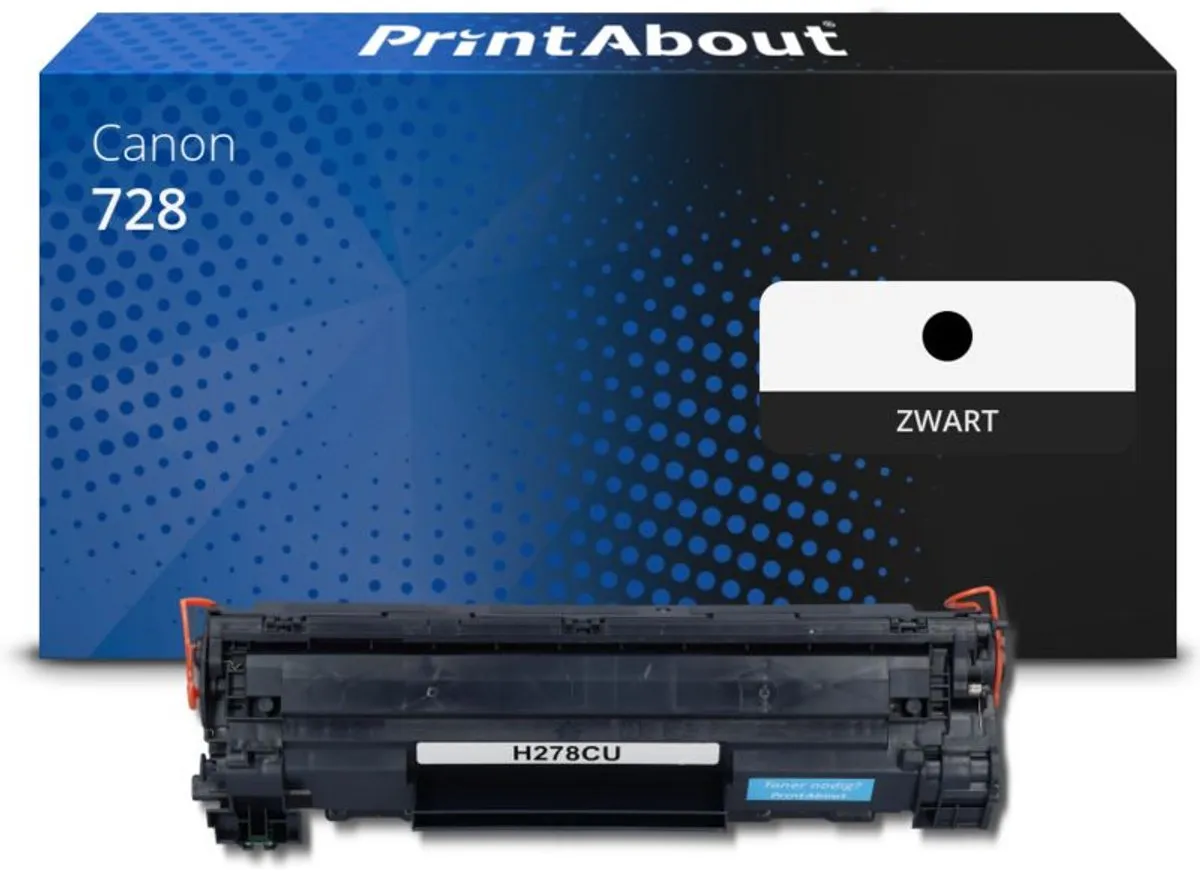 PrintAbout Canon 728-PA Toner Zwart - 2.350 pagina's
