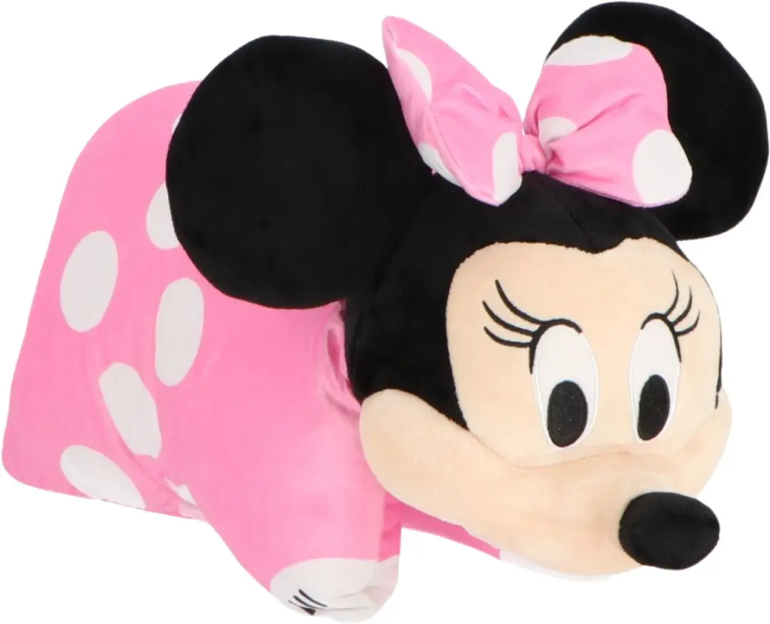 Spider-Man Minnie Mouse Knuffelkussen Roze - afbeelding 4 van 4