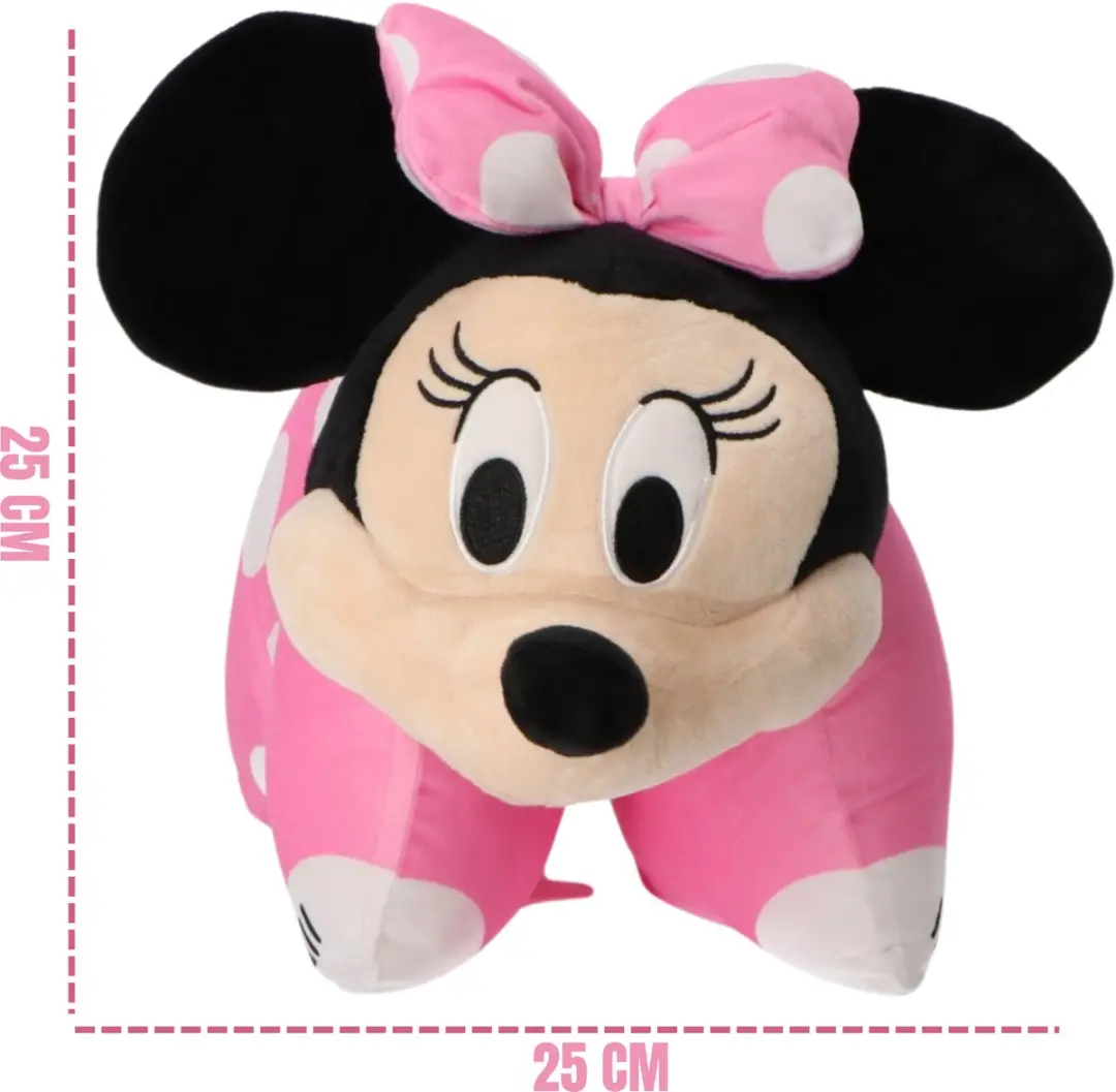 Spider-Man Minnie Mouse Knuffelkussen Roze