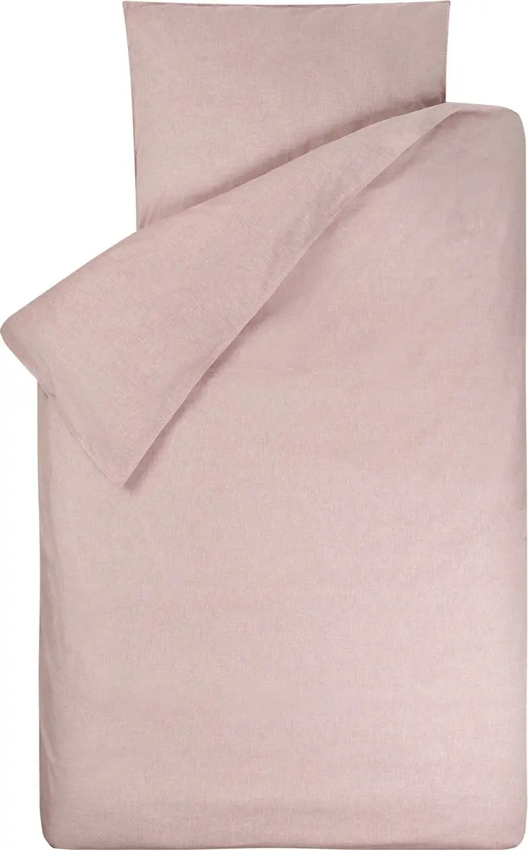 BINK Bedding Dekbedovertrek Bo Peach junior 120 x 150 cm
