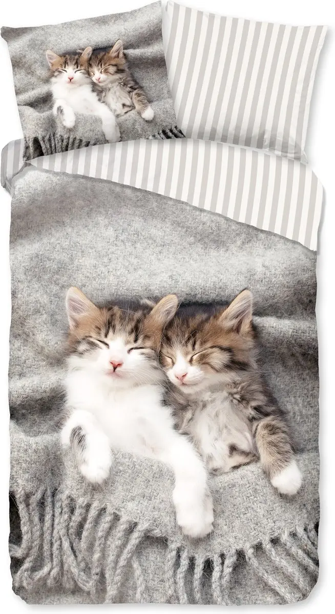Pure dekbedovertrek kitten poezen