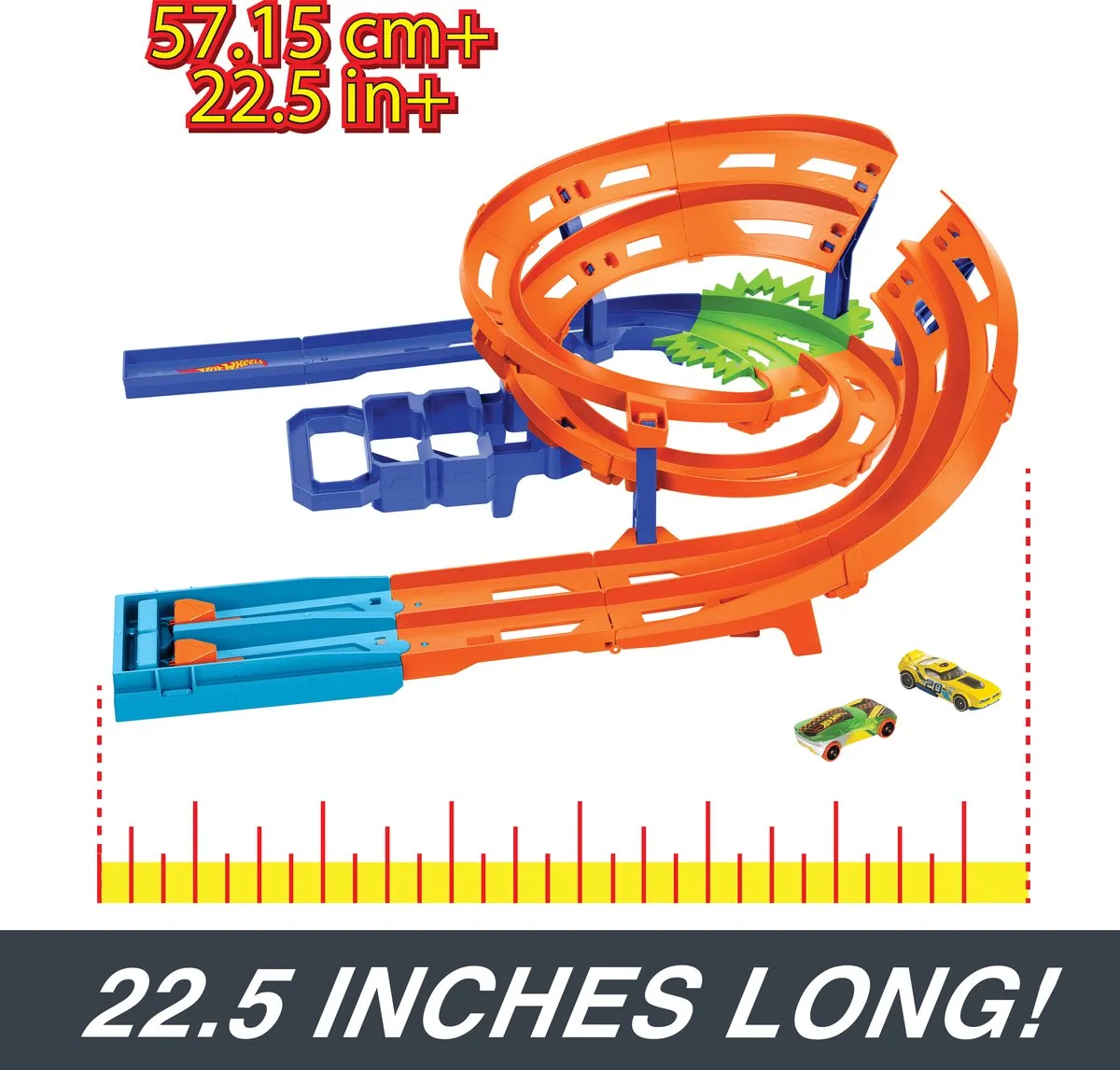 Hot Wheels Action Rondvliegracebaan HTK17 - Meerkleurig - afbeelding 6 van 6