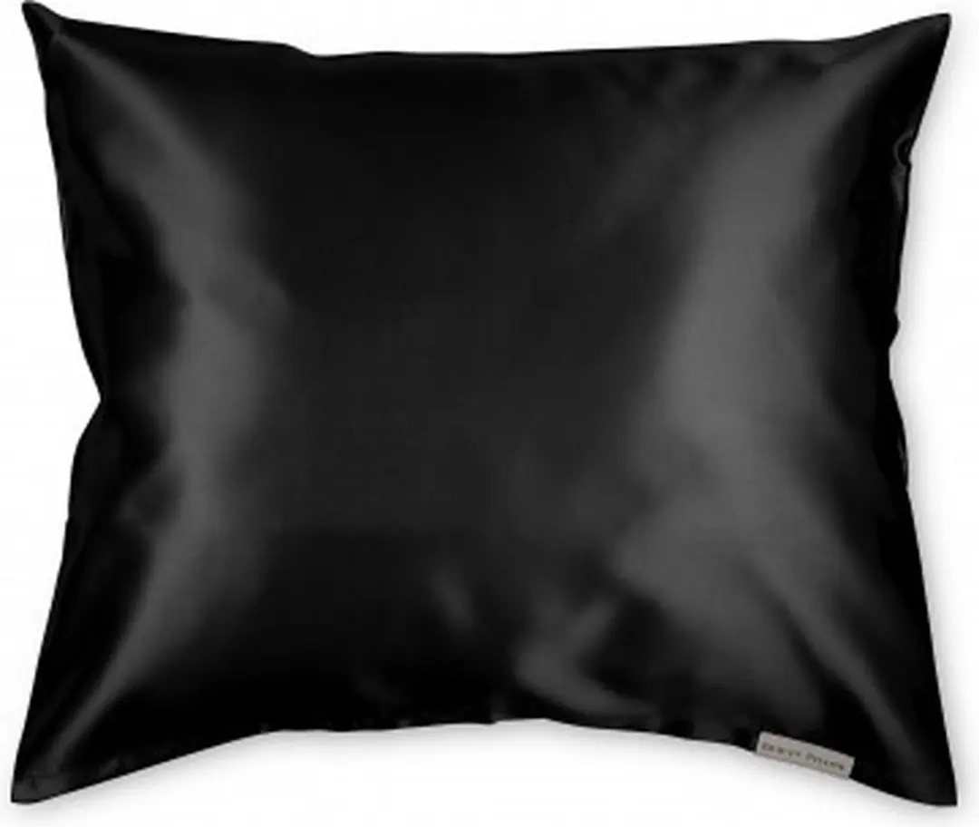 Beauty Pillow Satijnen Kussensloop 60x70cm - Black