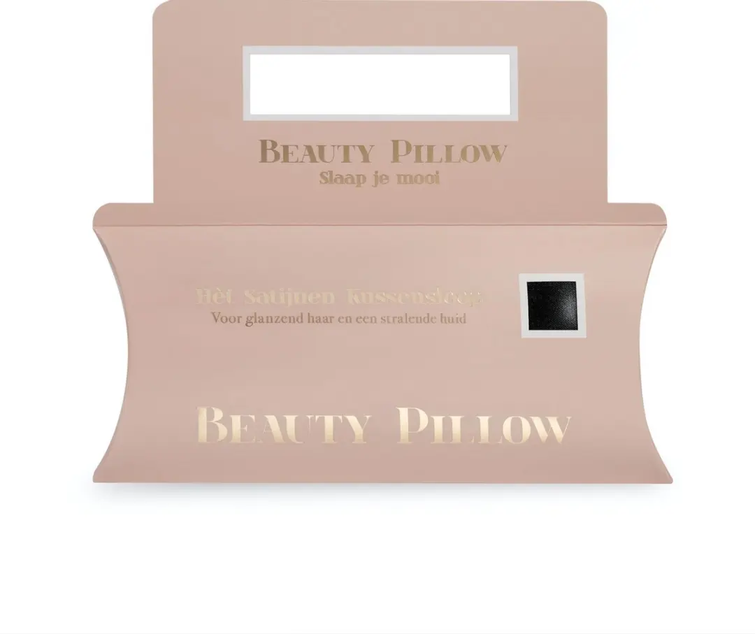 Beauty Pillow Satijnen Kussensloop 60x70cm - Black