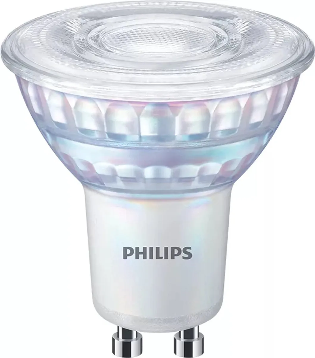 Philips LED GU10 4W 3000K Wit