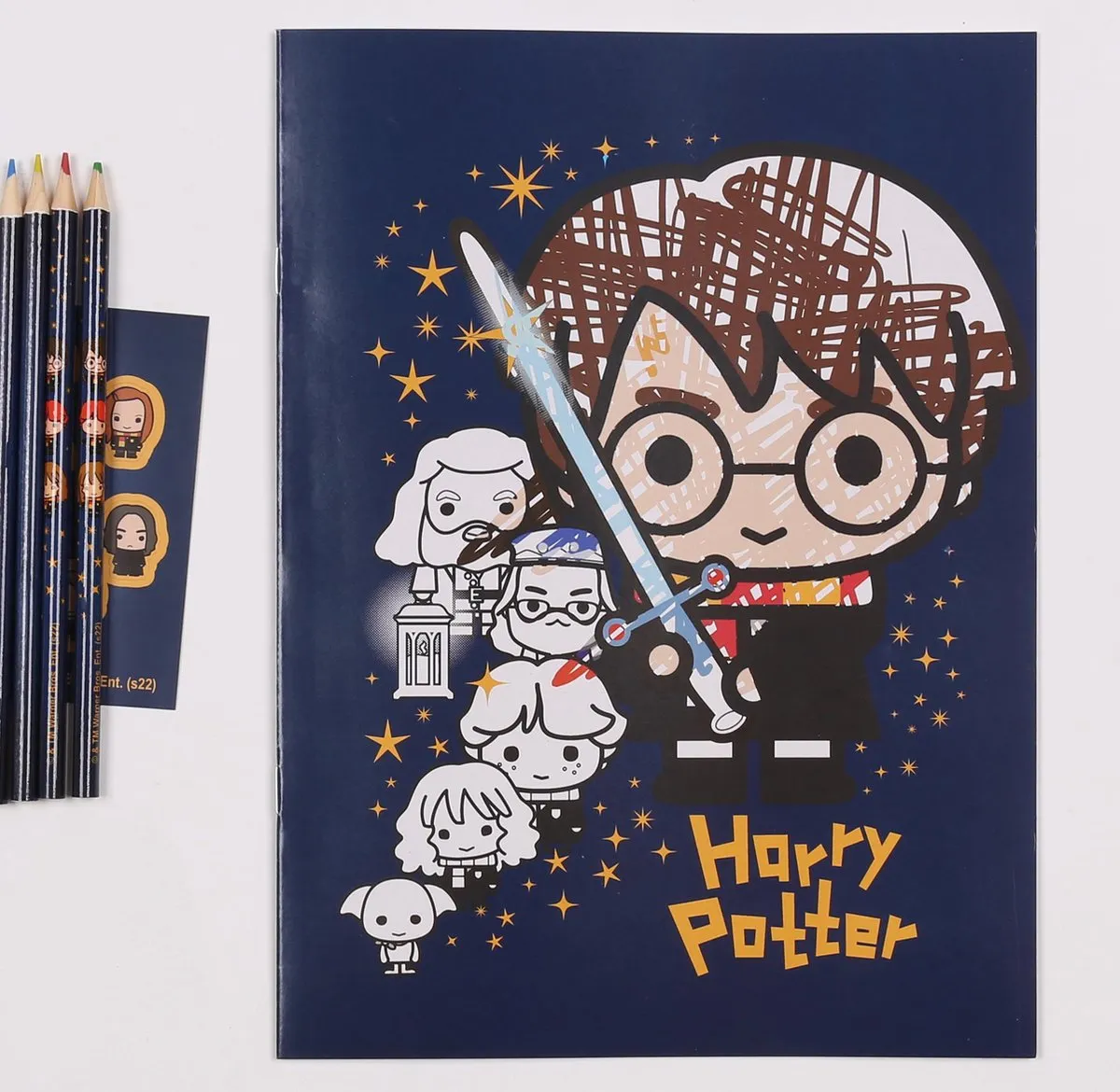 Harry Potter Kleurboeken Stickers & Potloden Set