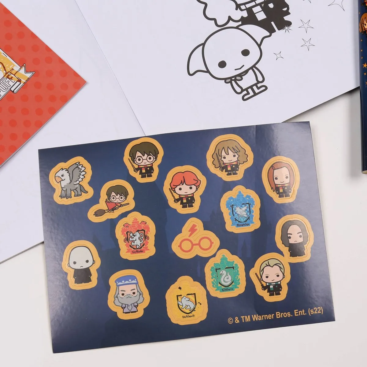 Harry Potter Kleurboeken Stickers & Potloden Set