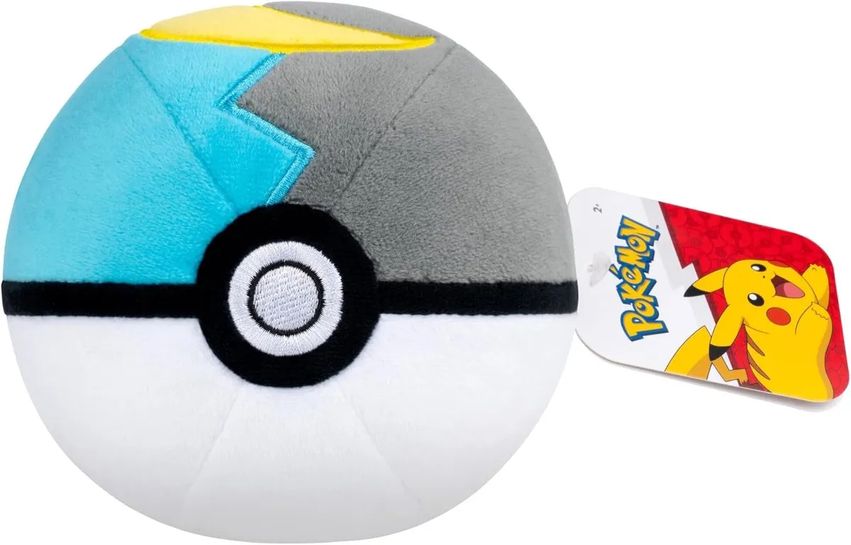 Pokémon Moon Ball Knuffel 12.5cm - Blauw