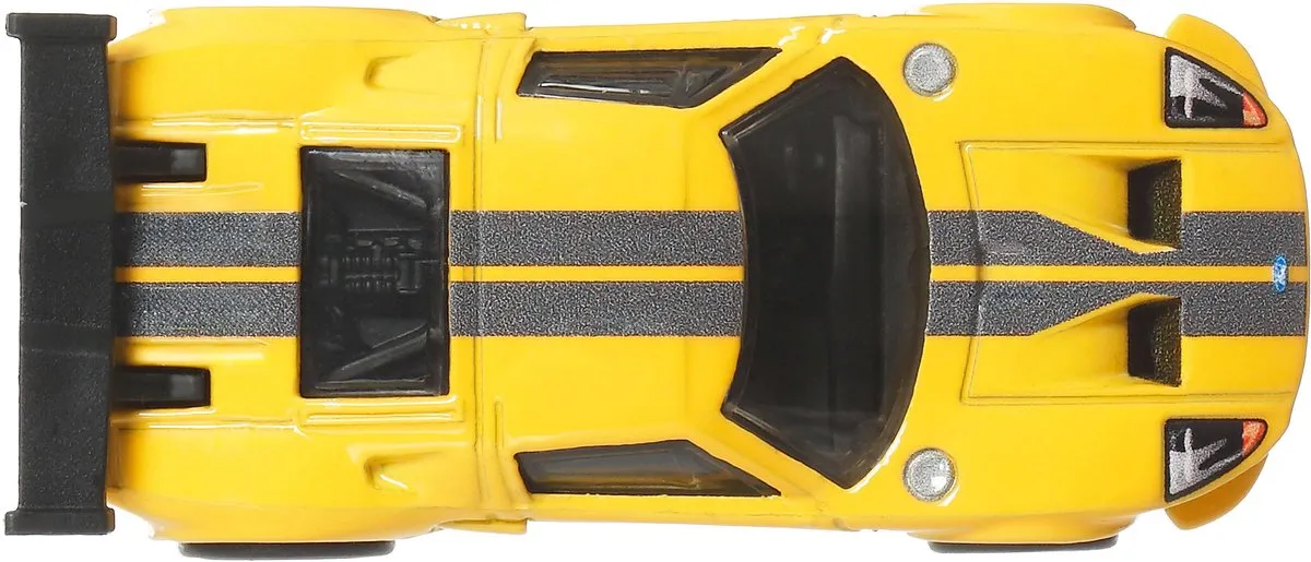 Hot Wheels Ford GT JHW26 - Geel - afbeelding 5 van 6
