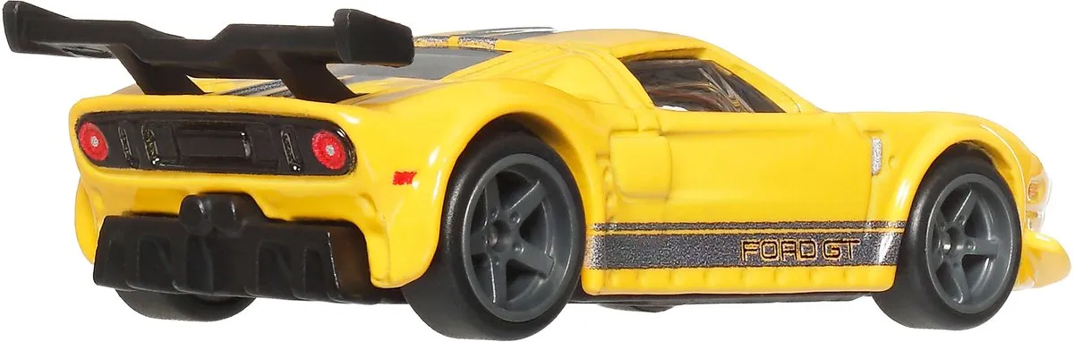 Hot Wheels Ford GT JHW26 - Geel - afbeelding 6 van 6