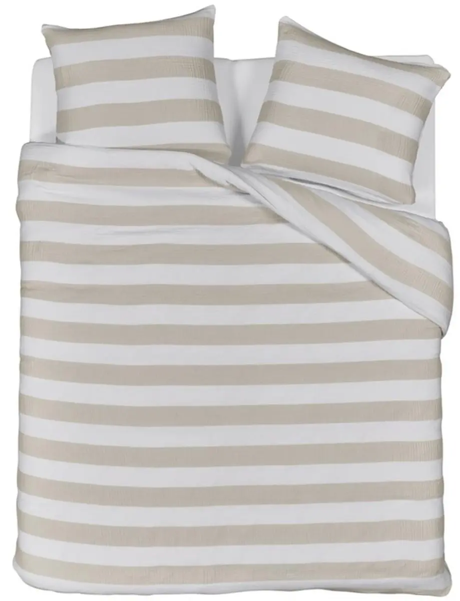 Riviera Maison Striped dekbedovertrek