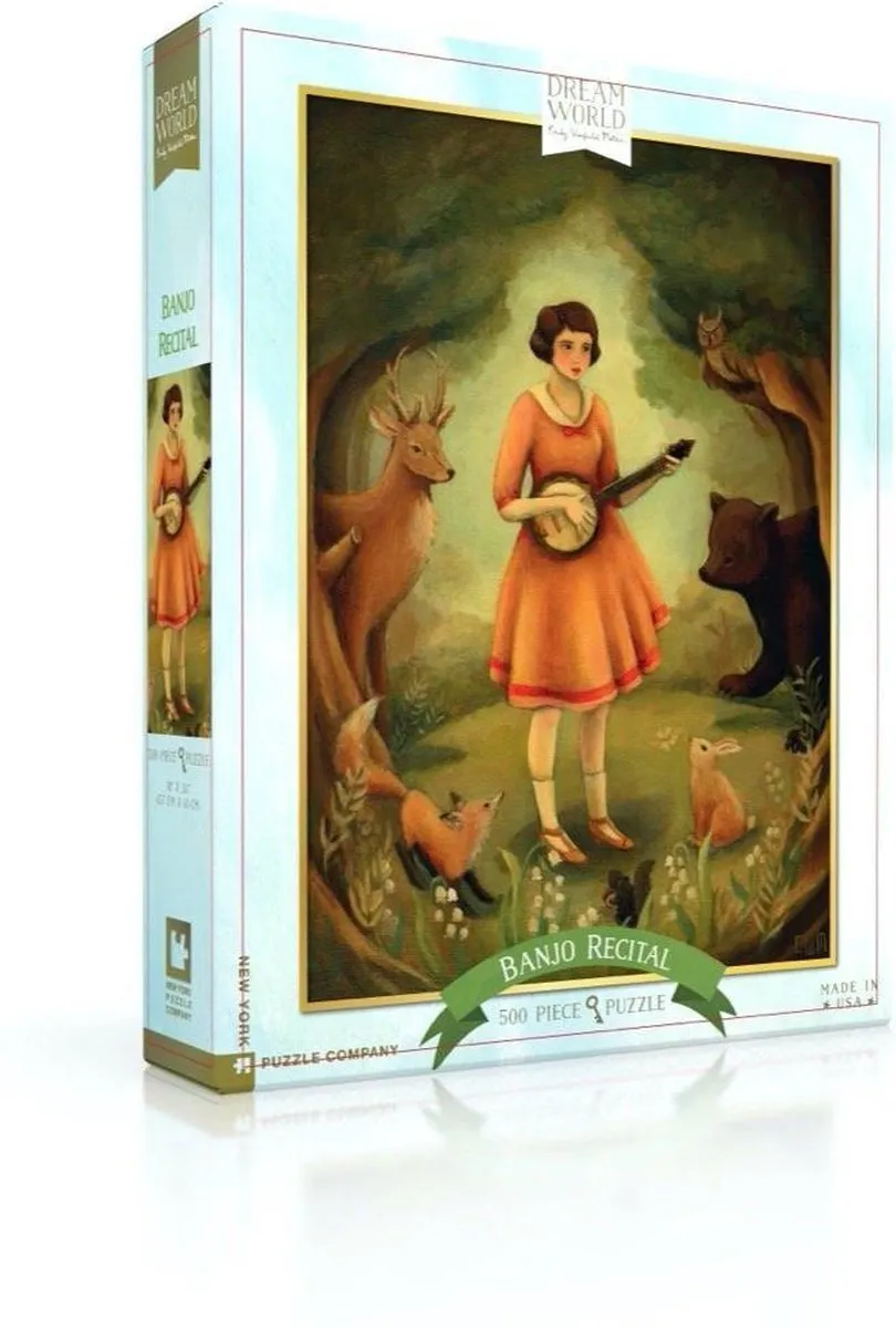 The New York Puzzle Company Banjo Recital Legpuzzel 500 Stuks - NPZSU2013