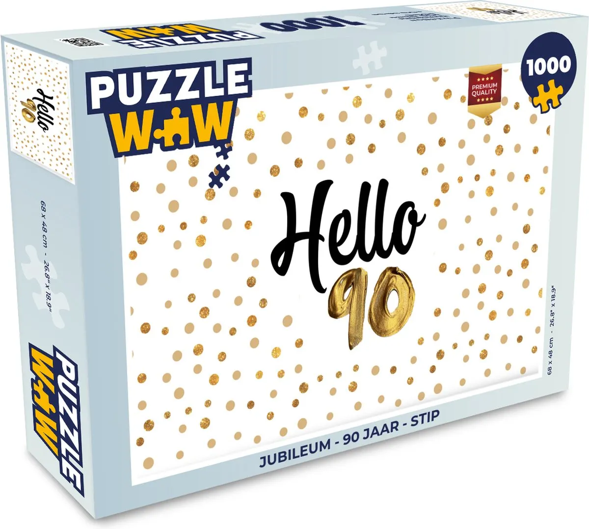 PuzzleWow Jubileum Legpuzzel 1000 Stuks