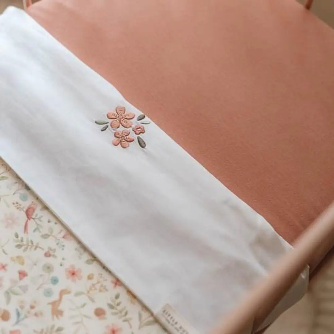 Little Dutch Hoeslaken 1 persoons - Roze