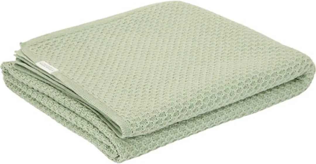 Little Dutch Essentials Ledikantdeken Baby - Groen - afbeelding 4 van 6