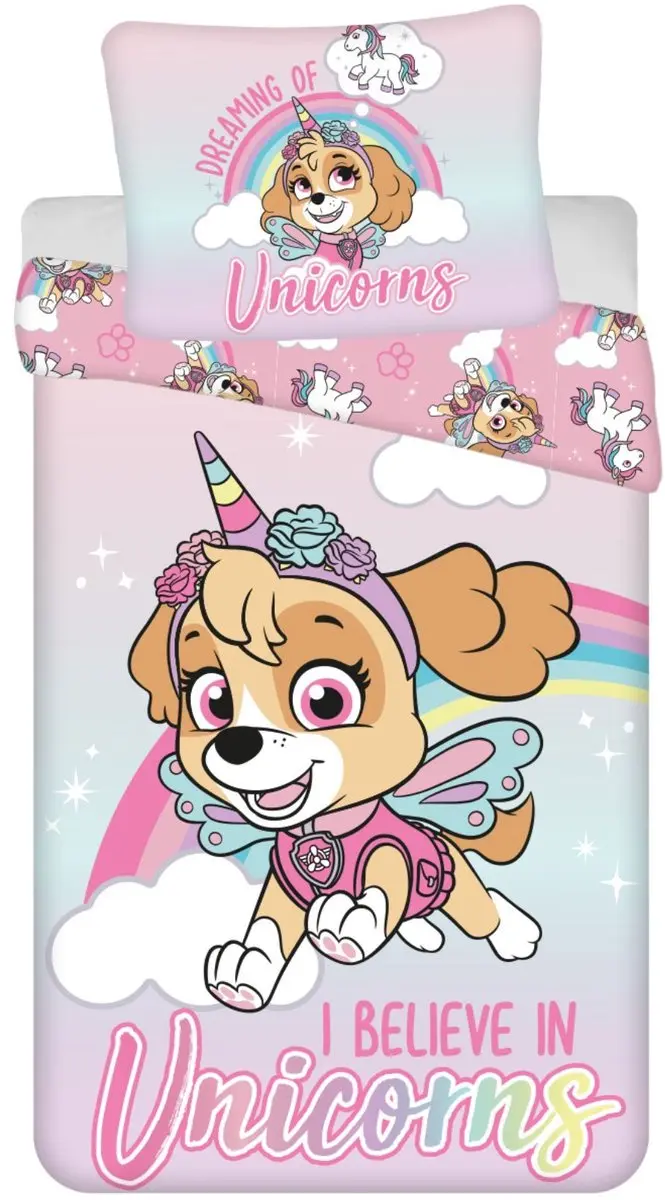 PAW Patrol Dekbedset Eenpersoons - Roze - 1 Kussensloop