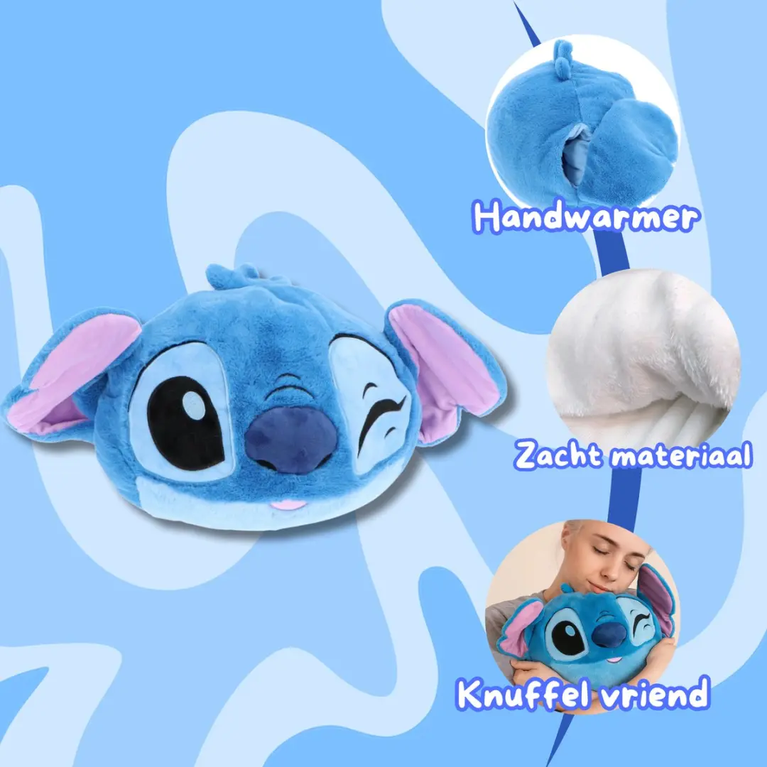 Lilo & Stitch Stitch Handwarmer - Blauw - afbeelding 3 van 5